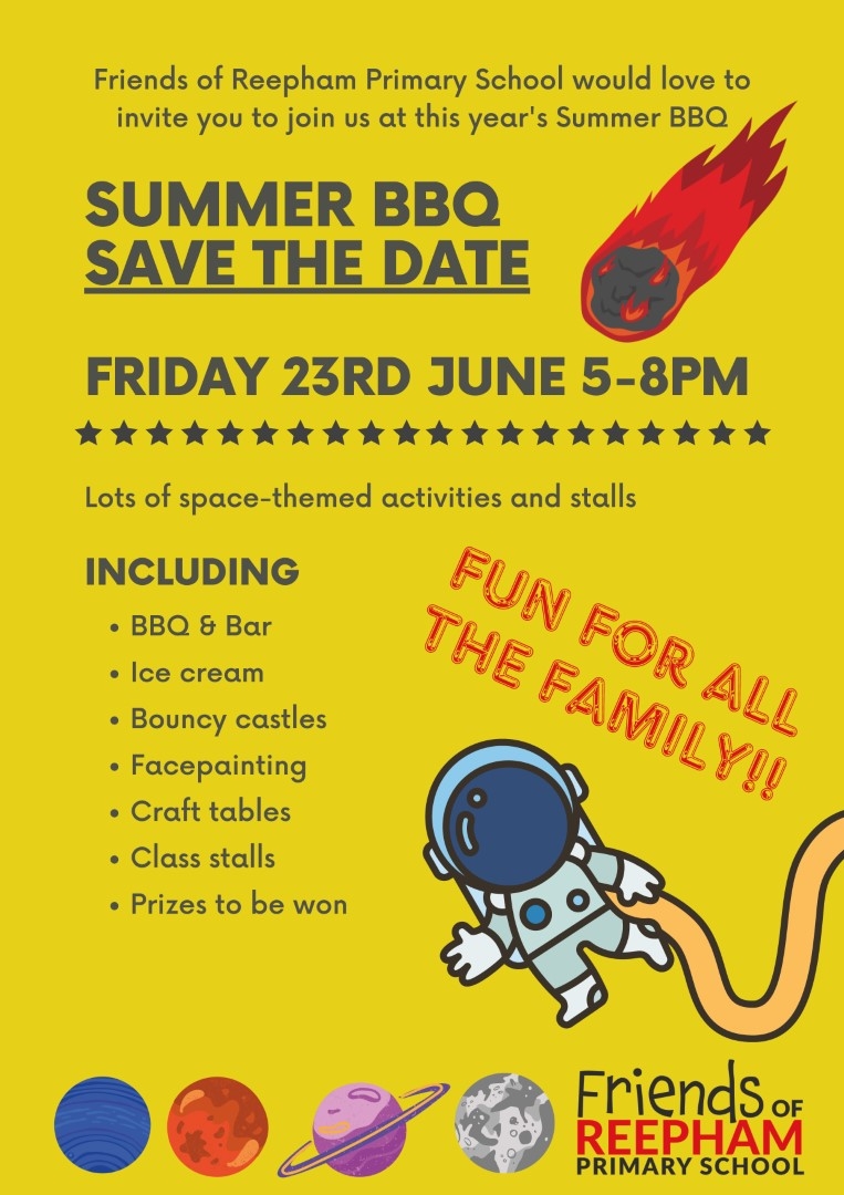 Summer BBQ Save The Date